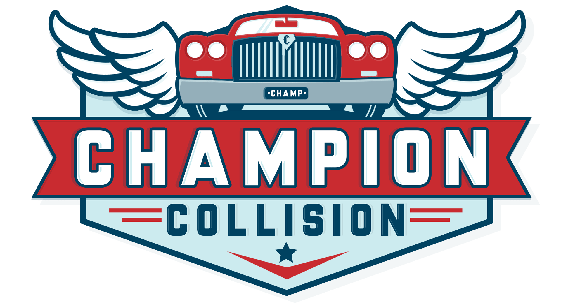 champion Collision Logo