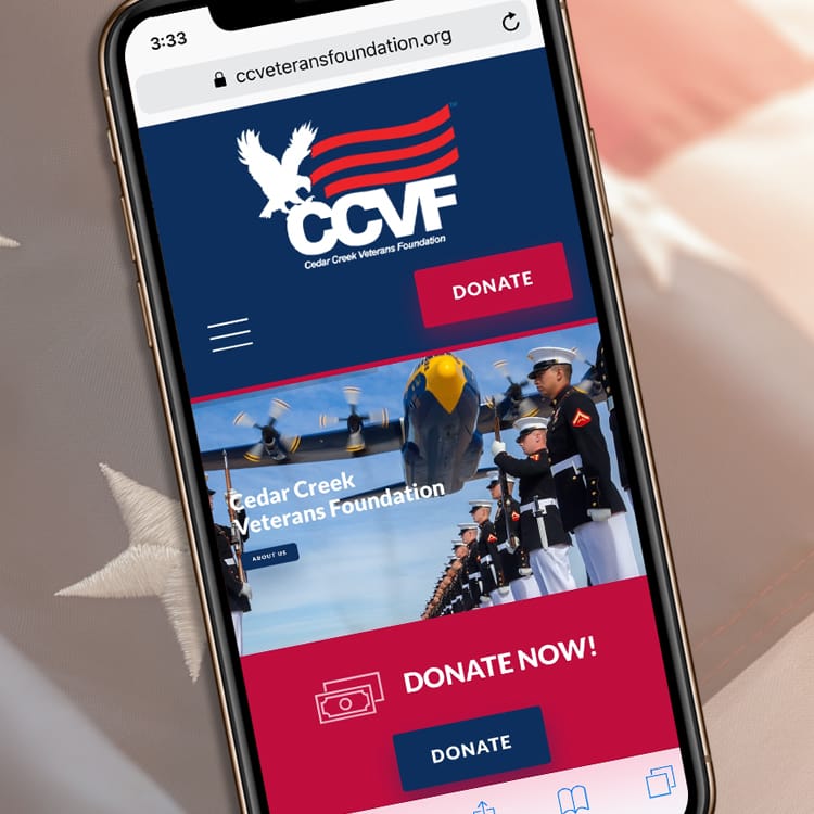 CCVF Mobile Website