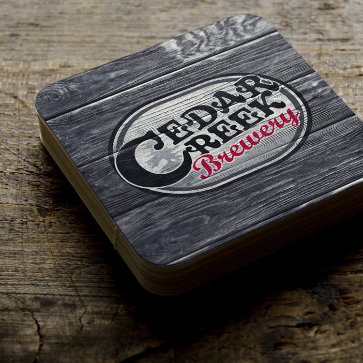 Custom Beer Coasters