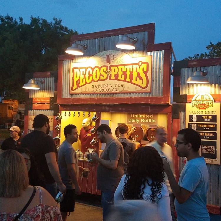 Soda Booth at Night