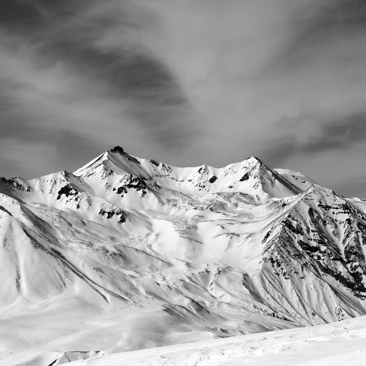 Snow Covered Mountain